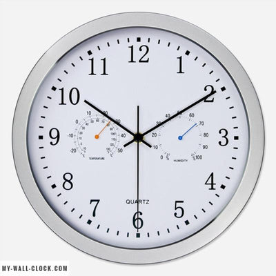 Design Clock Thermometer My Wall Clock