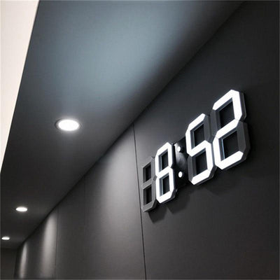 Digital Clock LED digits My Wall Clock