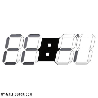 Digital Clock LED digits My Wall Clock