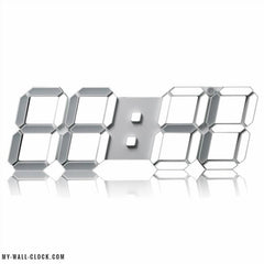 Digital Clock LED digits My Wall Clock
