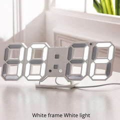 Digital Clock LED digits My Wall Clock