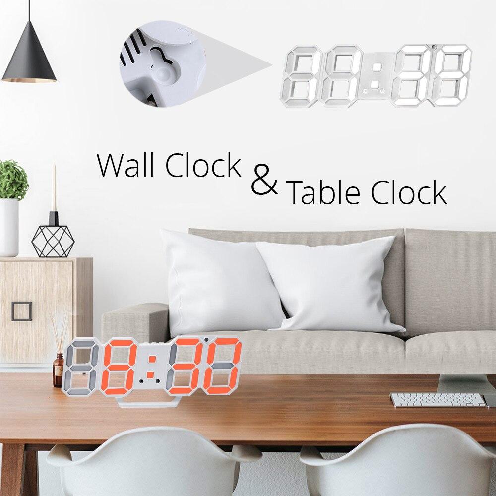 Digital Clock LED digits My Wall Clock