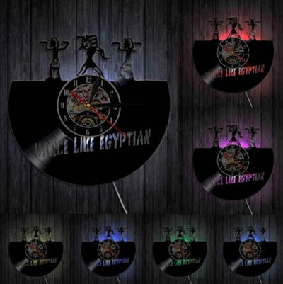 Egyptian Dance LED Clock My Wall Clock