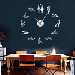 Erotic Giant Wall Clock My Wall Clock