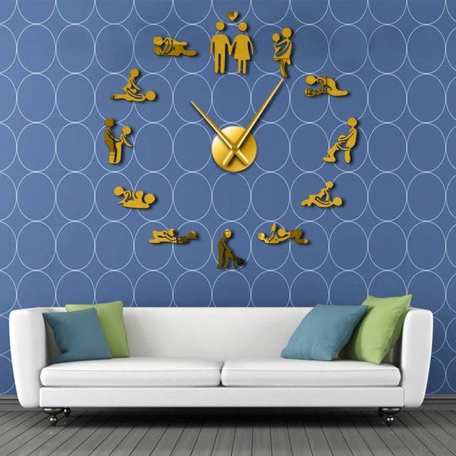 Erotic Giant Wall Clock My Wall Clock