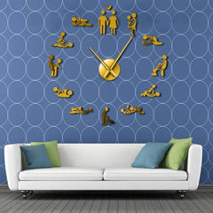 Erotic Giant Wall Clock My Wall Clock