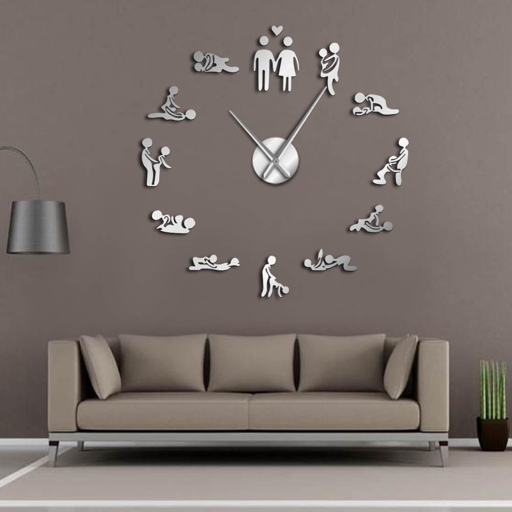 Erotic Giant Wall Clock My Wall Clock