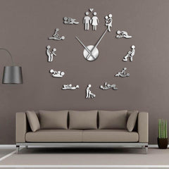Erotic Giant Wall Clock My Wall Clock