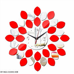 Flower Shaped Wall Clock My Wall Clock