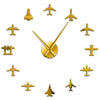 Giant Airplane Wall Clock My Wall Clock