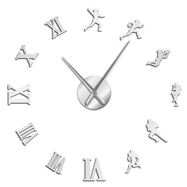 Giant American Football Wall Clock My Wall Clock