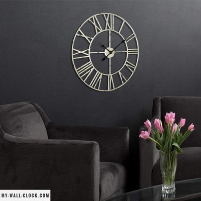 Giant Apertured Industrial Clock My Wall Clock