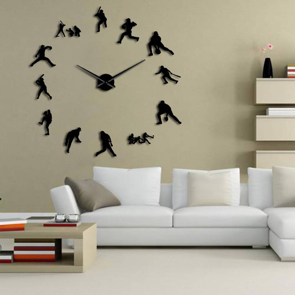 Giant Baseball Wall Clock My Wall Clock