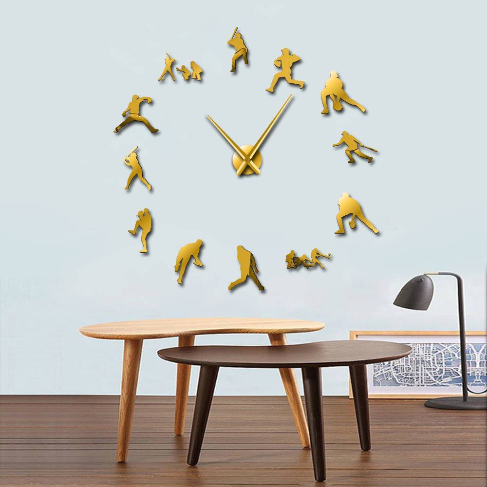 Giant Baseball Wall Clock My Wall Clock