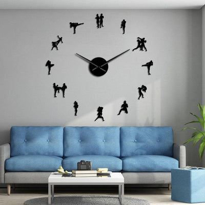 Giant Boxing Wall Clock My Wall Clock