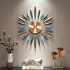 Giant Clock Metal Feathers My Wall Clock