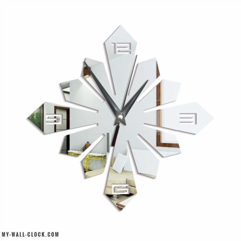 Giant Mirror Effect Wall Clock My Wall Clock