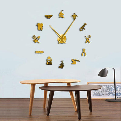 Giant Dentist Wall Clock My Wall Clock