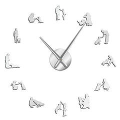 Giant Dog-Handler Wall Clock My Wall Clock