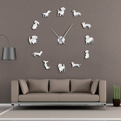 Giant Dog Wall Clock My Wall Clock