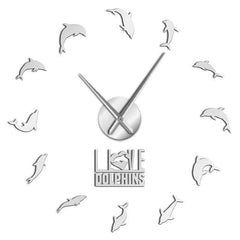 Giant Dolphin Wall Clock My Wall Clock