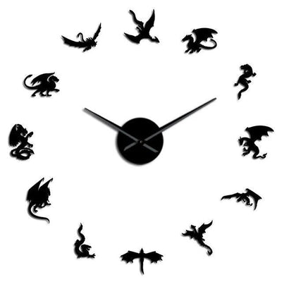 Giant Dragon Wall Clock My Wall Clock