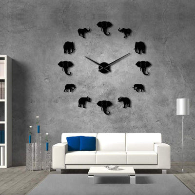 Giant Elephant Wall Clock My Wall Clock