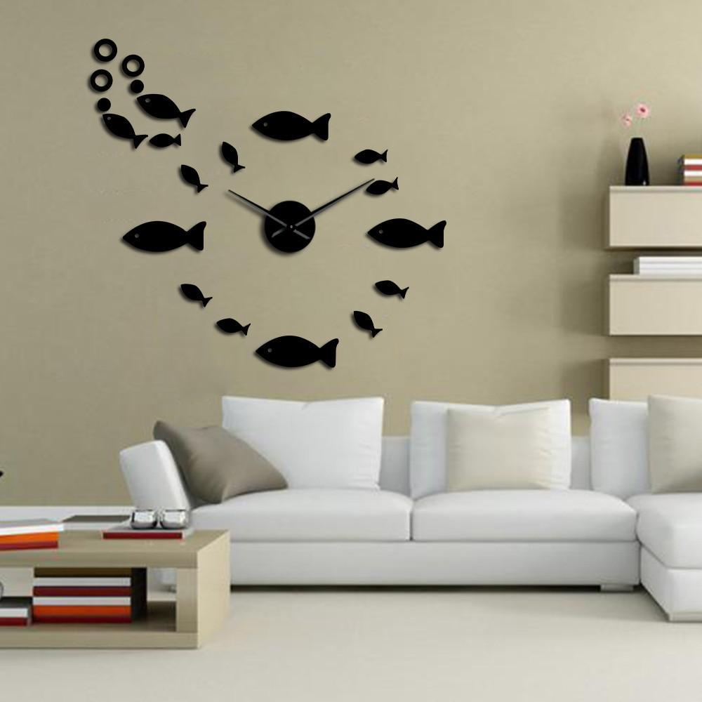 Giant Fish Wall Clock My Wall Clock