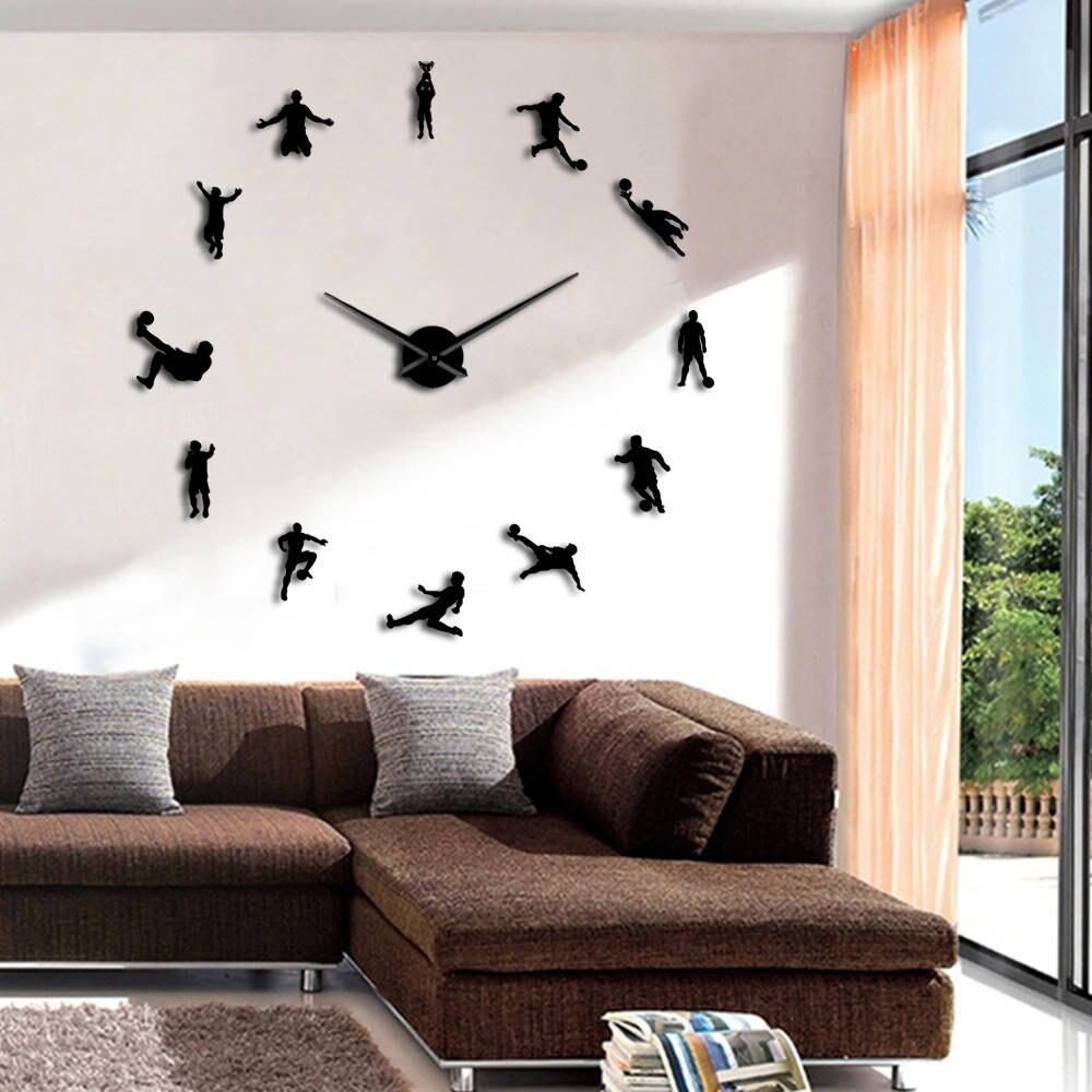 Giant Football Wall Clock My Wall Clock