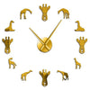 Giant Giraffe Wall Clock My Wall Clock