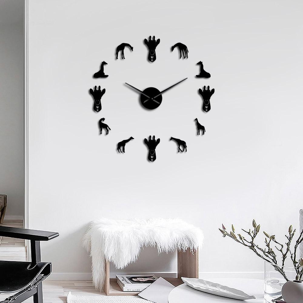 Giant Giraffe Wall Clock My Wall Clock