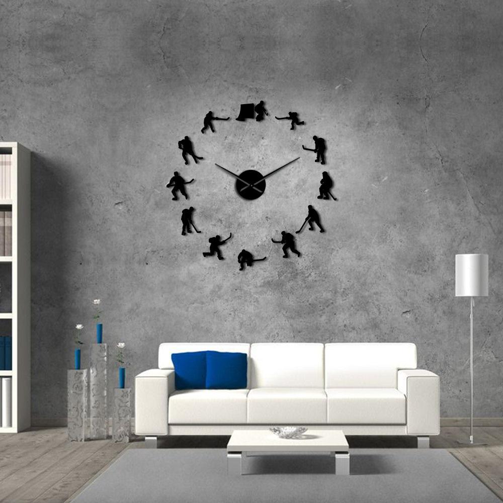 Giant Ice Hockey Wall Clock My Wall Clock