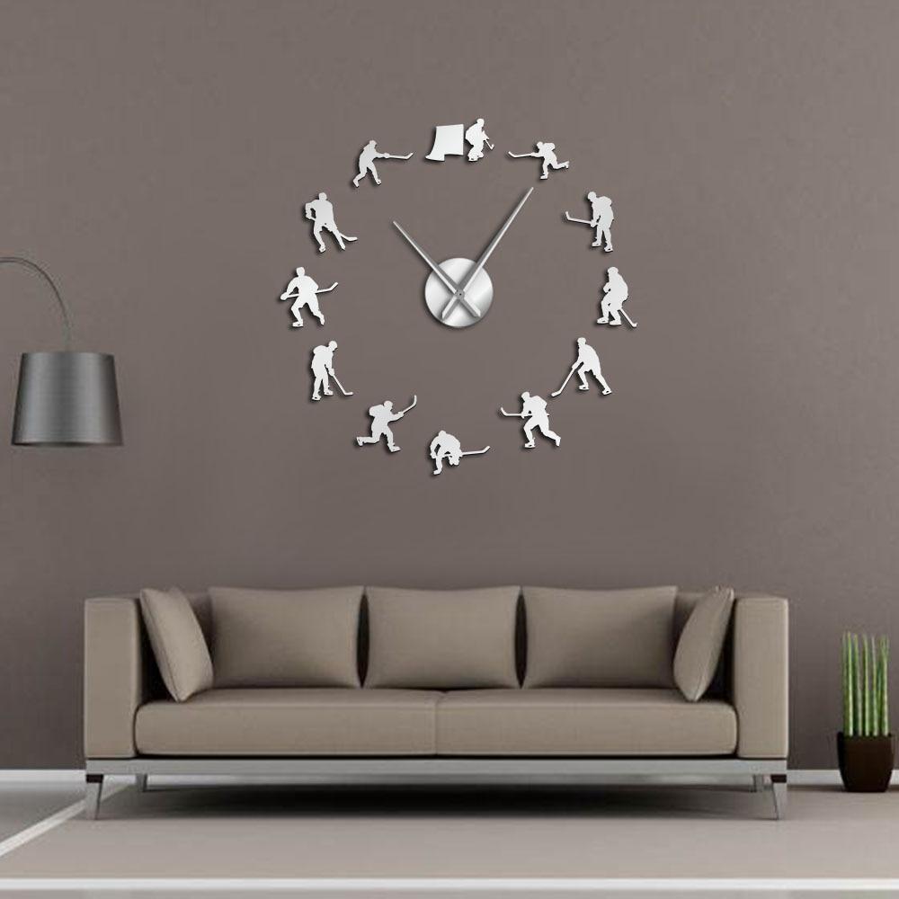 Giant Ice Hockey Wall Clock My Wall Clock