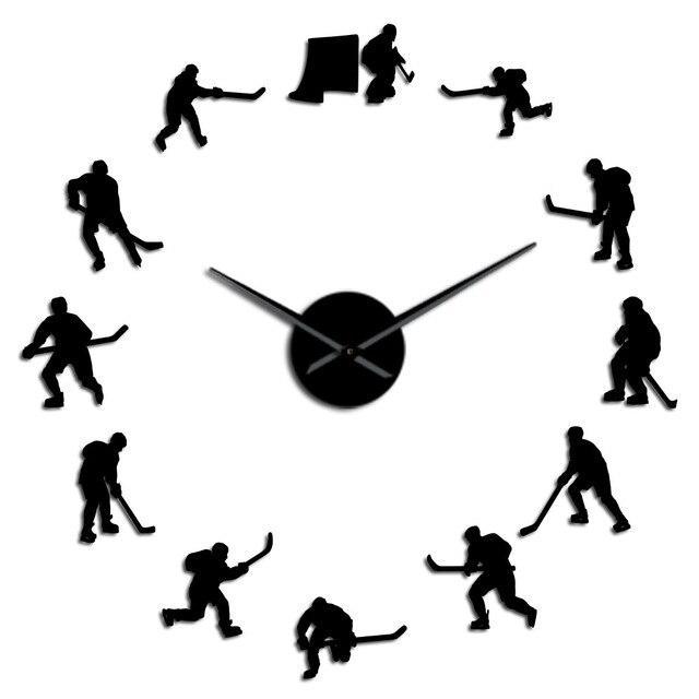 Giant Ice Hockey Wall Clock My Wall Clock