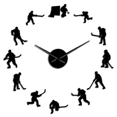 Giant Ice Hockey Wall Clock My Wall Clock