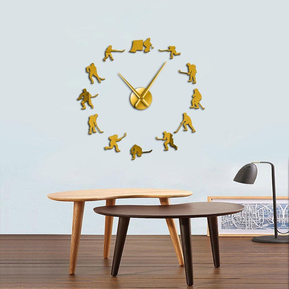 Giant Ice Hockey Wall Clock My Wall Clock