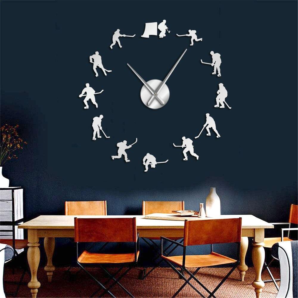 Giant Ice Hockey Wall Clock My Wall Clock