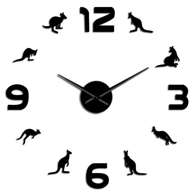 Giant Kangaroo Wall Clock My Wall Clock