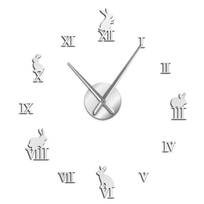 Giant Rabbit Wall Clock My Wall Clock