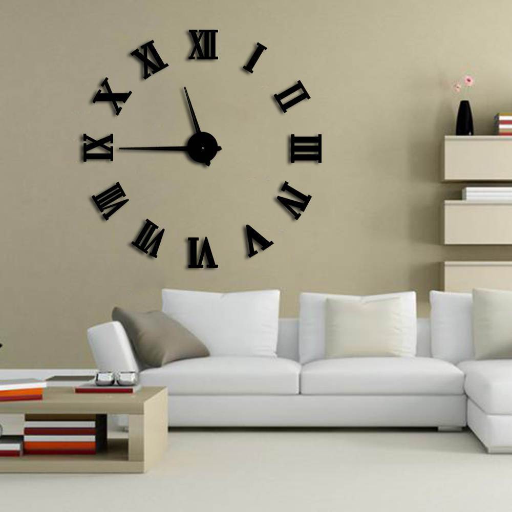 Giant Roman Numeral Wall Clock My Wall Clock