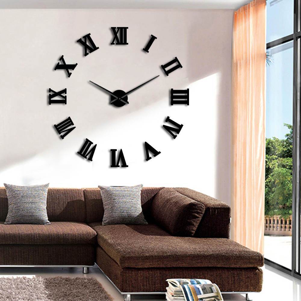 Giant Roman Numeral Wall Clock My Wall Clock