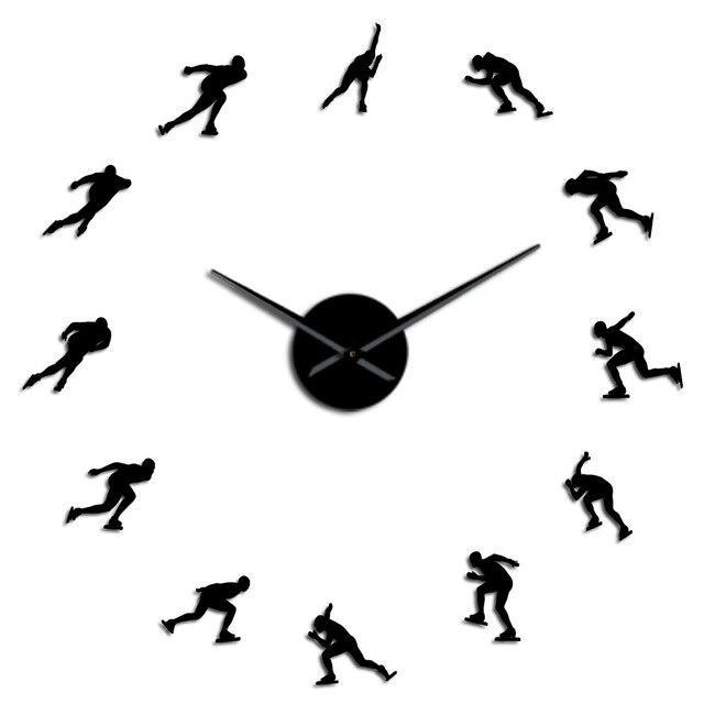 Giant Skating Wall Clock My Wall Clock