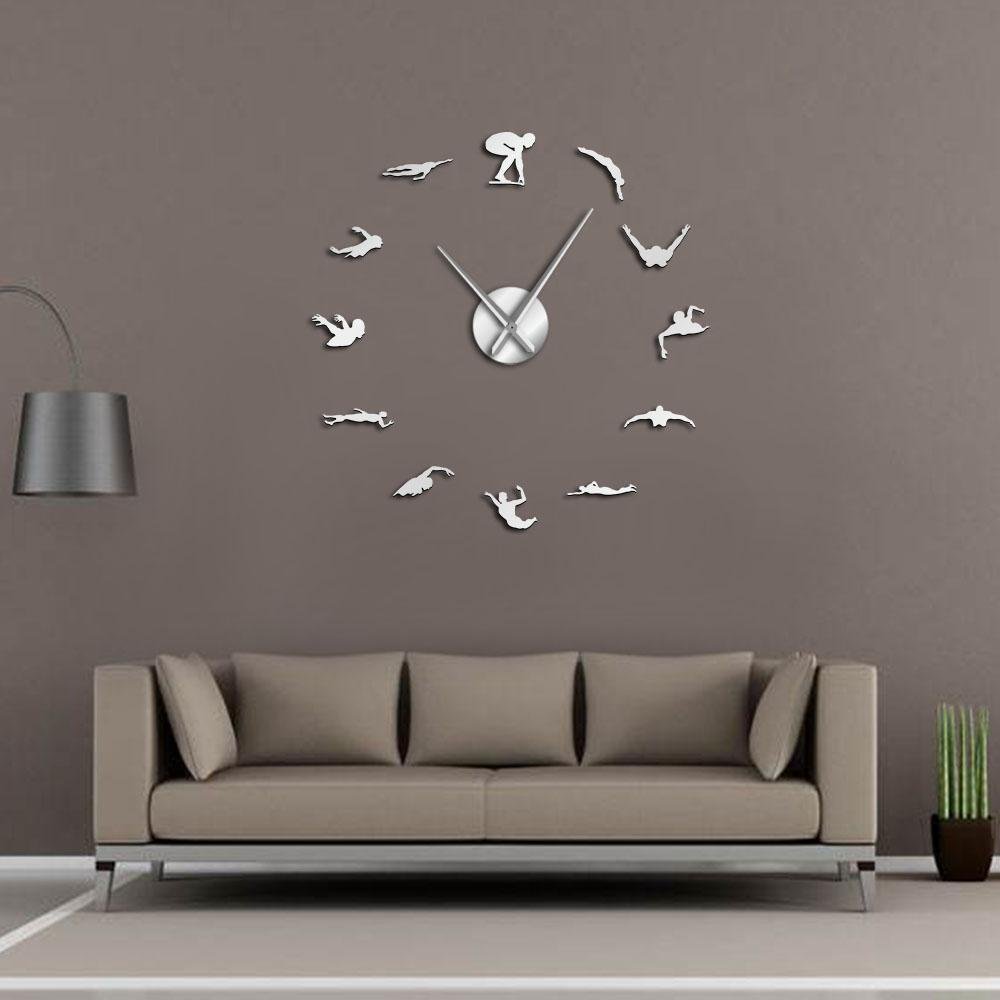 Giant Swimming Wall Clock My Wall Clock