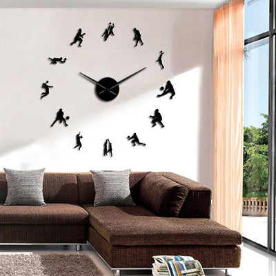 Giant Volleyball Wall Clock DIY My Wall Clock