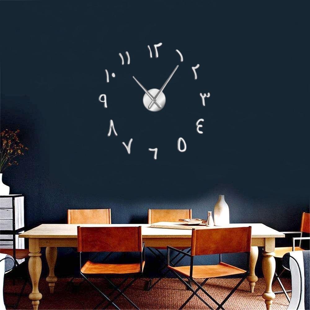 Giant Wall Clock Arabic numerals My Wall Clock