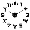 Giant Wall Clock Bodybuilding My Wall Clock