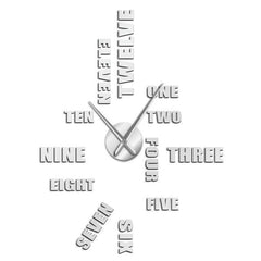 Giant Wall Clock English Numerals My Wall Clock