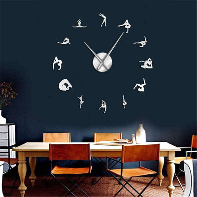 Giant Wall Clock Gymnastic My Wall Clock