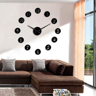 Giant Wall Clock Stickers My Wall Clock