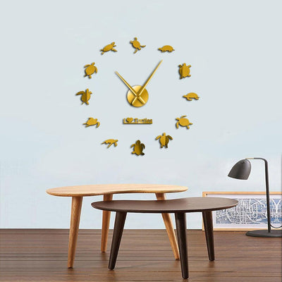 Giant Wall Clock Turtle My Wall Clock
